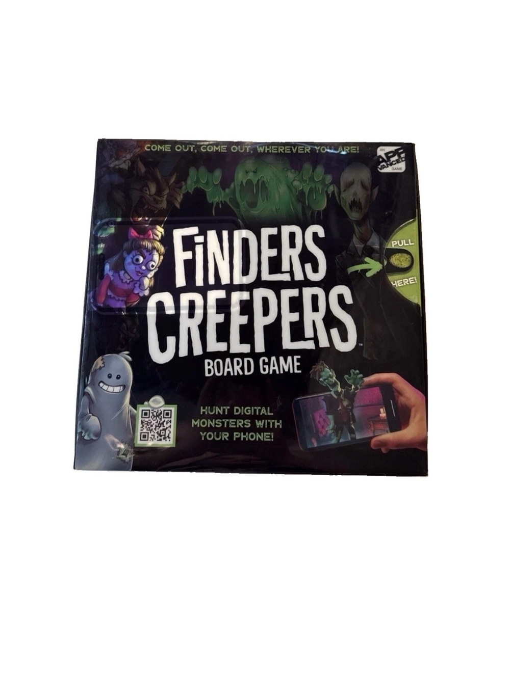 Finders Creepers Board Game – Hunt Digital Monsters With Phone App Advanced NEW